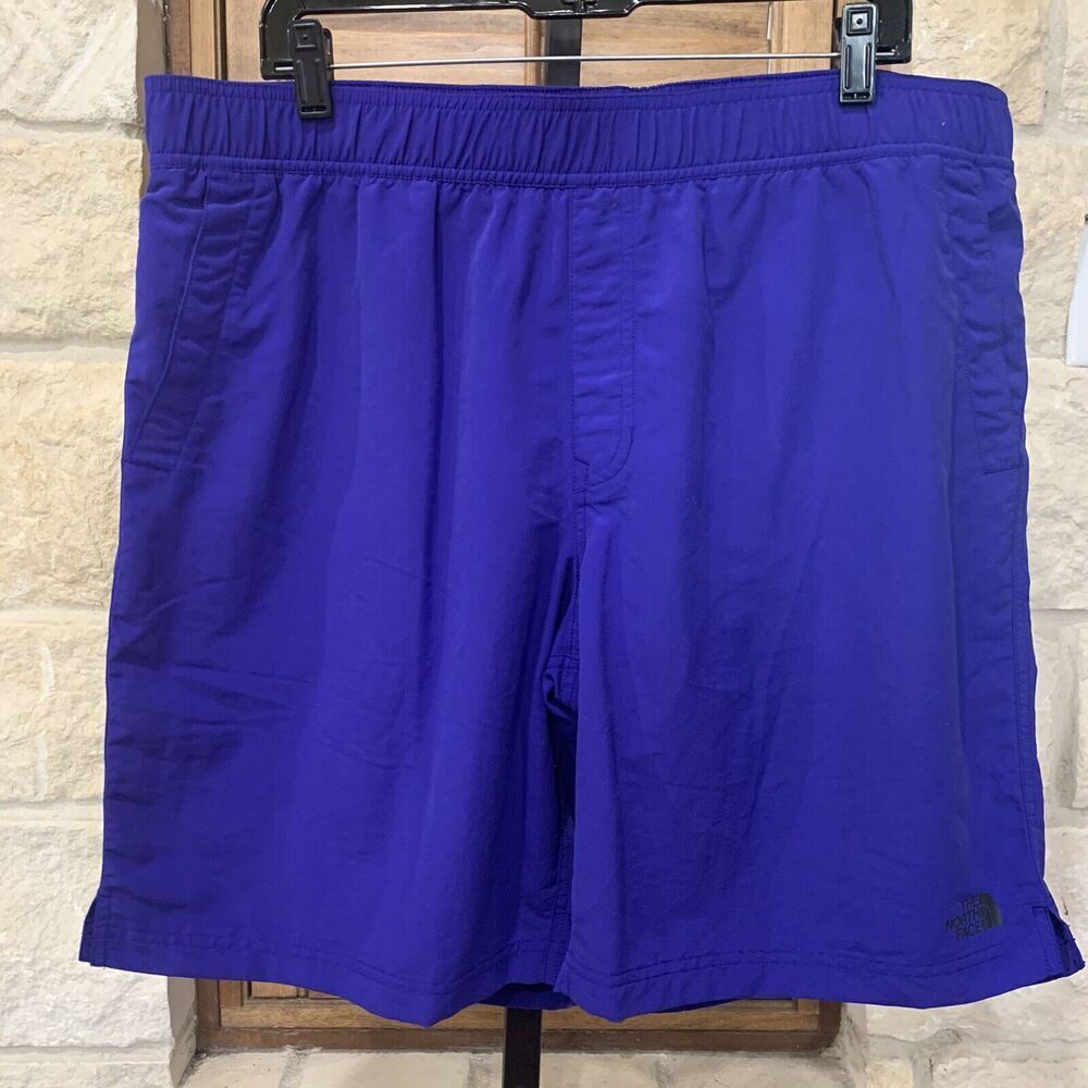 The North Face Men’s V P/O Swim Trunks Aztec Blue Elastic Waist Size XL NWT